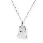 Sterlingsilber Ghost Anhänger Halskette 14 - 22 Zoll