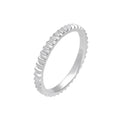 Sterlingsilber Zahnrad Ring