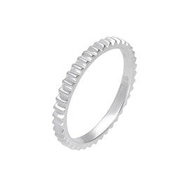 Sterlingsilber Zahnrad Ring