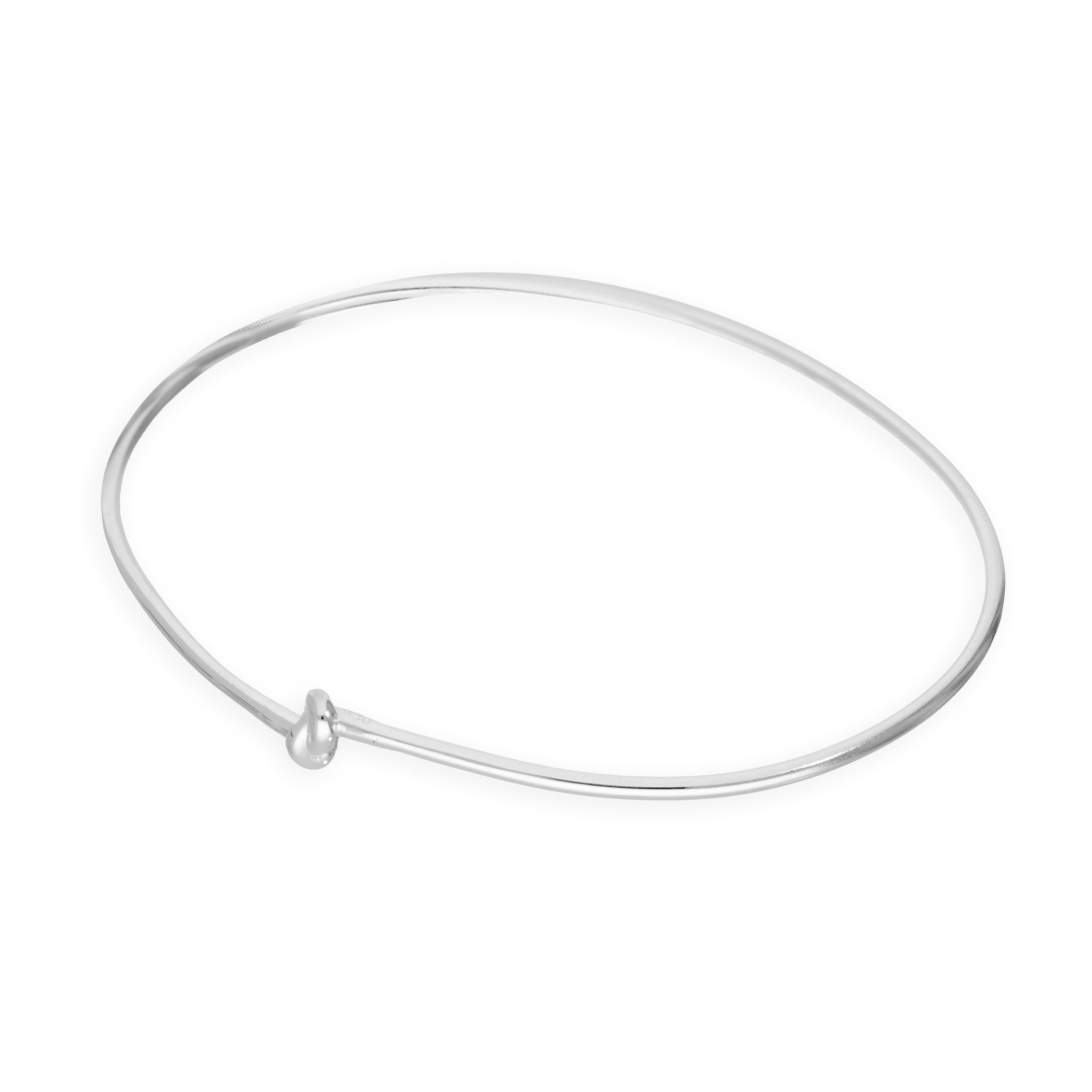 Sterlingsilber Knoten Groß 69 mm Armreif