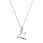 Anhänger aus Sterlingsilber mit Kolibri