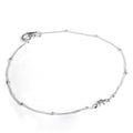 Armband aus Sterlingsilber mit diamantierten Sternen und Kügelchen