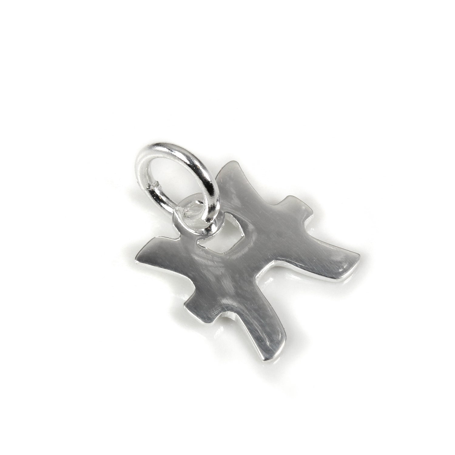 Kleine Sterlingsilber 2D Tierkreiszeichen Charms
