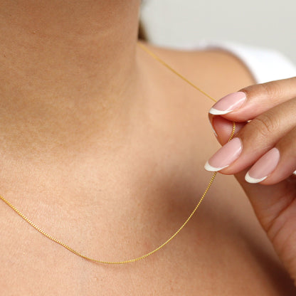 Vergoldete Sterling Silber Feine Diamantschliff Panzerkette