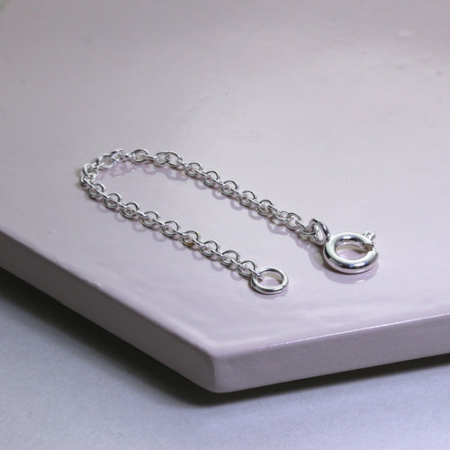 Sterlingsilber Trace Kettenverlängerung 2 - 4 Zoll