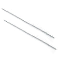 Sterlingsilber 12 mm Stange Einfädel Durchzieher Belcher Kette Ohrringe