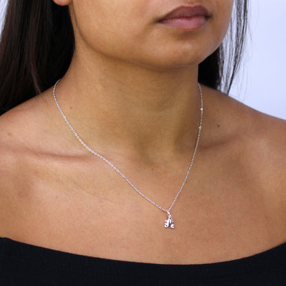 Sterling Silber Frosch Halskette 16–22 Zoll