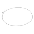 Sterlingsilber 1 mm Kügelchen Kette Fußkette