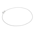 Sterlingsilber 1 mm Kügelchen Kette Fußkette