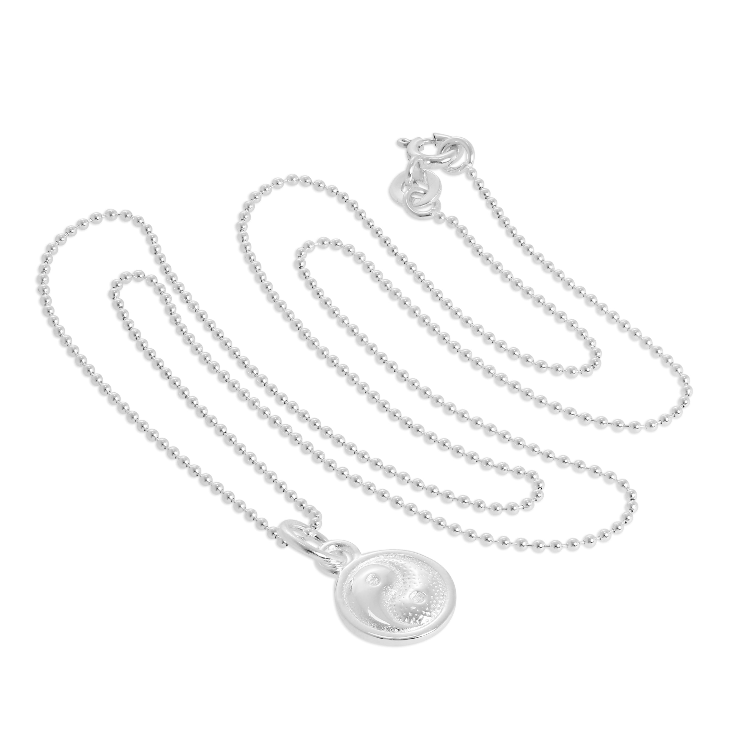 Sterlingsilber Yin & Yang Charm