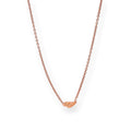 Roségold Plated Sterlingsilber Flügel Halskette