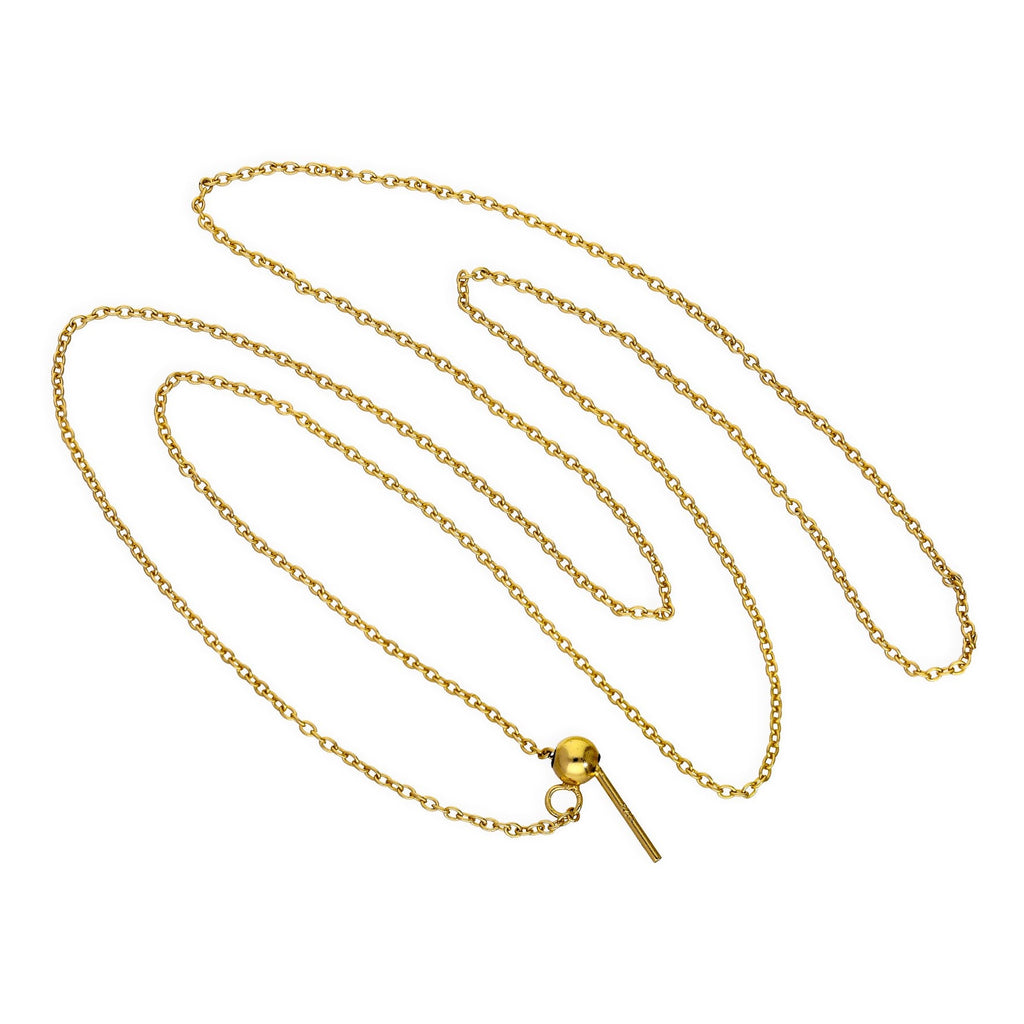 Vergoldet Sterlingsilber Verstellbar Halsband bis 51 cm Belcher Kette mit Schiebekugelverschluss