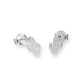 Sterlingsilber Kaktus Ohrstecker 