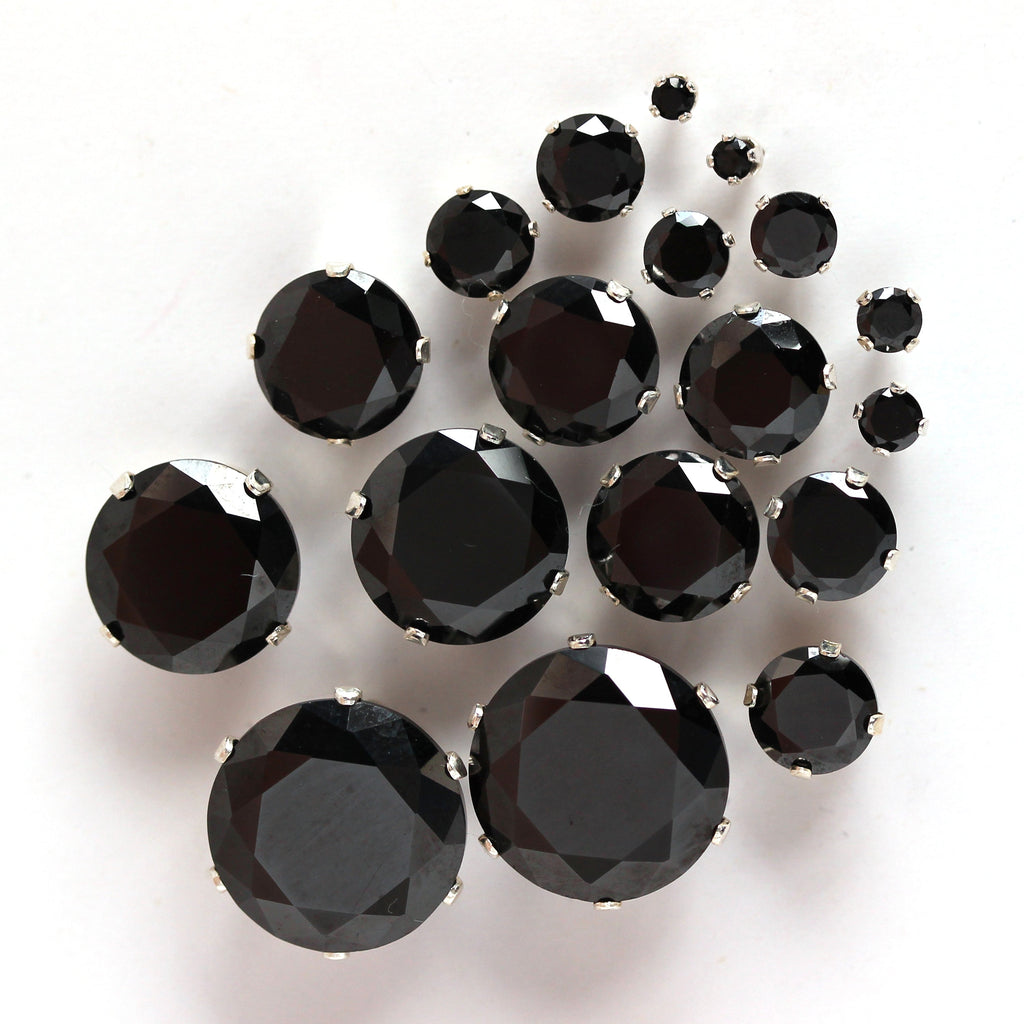 Sterlingsilber Runde CZ Ohrstecker