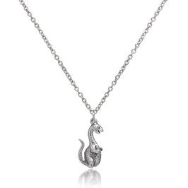 Sterlingsilber Happy Dinosaurier Halskette