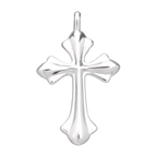 Sterlingsilber großer Kreuzanhänger