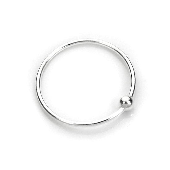 Sterlingsilber BCR Nasenring