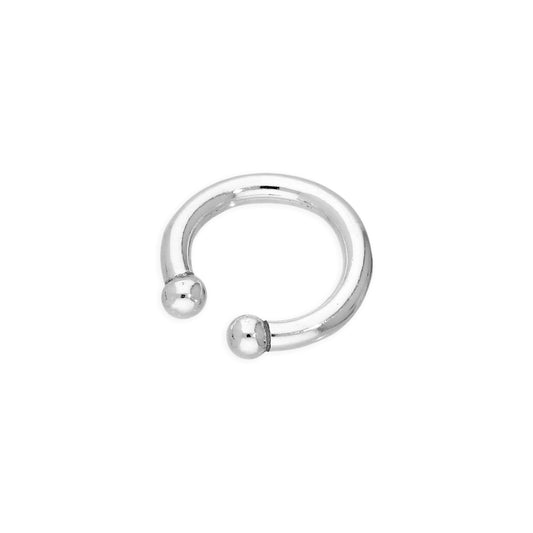 Sterlingsilber 14Ga Schein Septum Nasenring