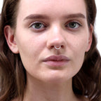 Sterlingsilber 14Ga Schein Septum Nasenring