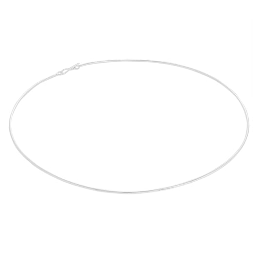 Sterlingsilber 13cm Draht Halsband