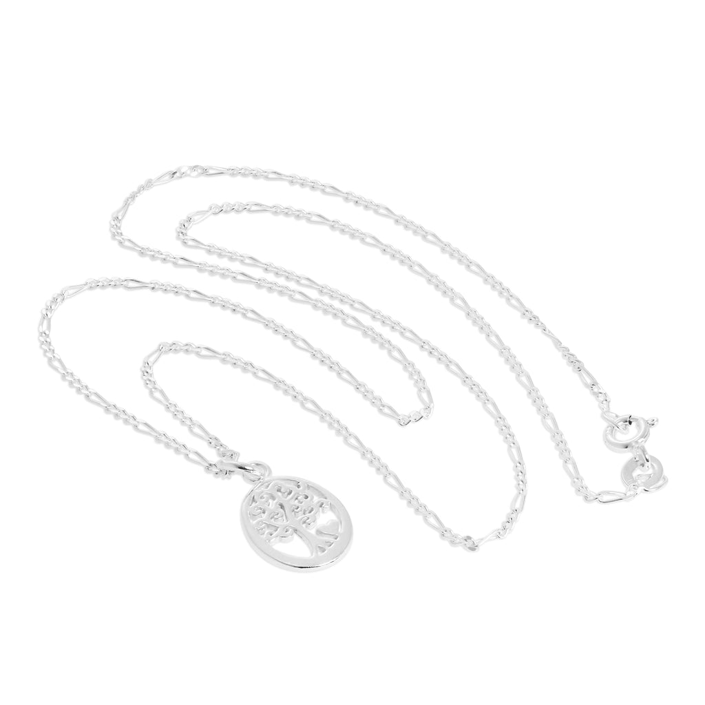 Sterlingsilber filigraner Liebesbaum-Anhänger