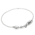 Armband aus Sterlingsilber mit Herz