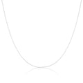 Halskette aus feinem Sterlingsilber mit Prince-of-Wales-Kette 14–28 Zoll