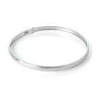 Sterlingsilber Diamantschliff Armreif