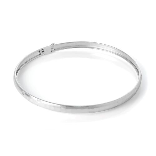 Diamantierter Armreif aus Sterlingsilber