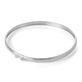 Sterlingsilber Diamantschliff Armreif