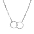Sterlingsilber Fein Belcher Kette Unendlichkeit Halskette