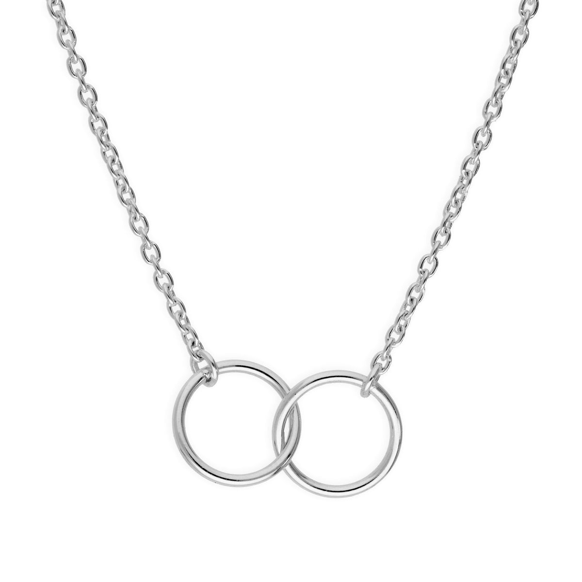 Sterlingsilber Fein Belcher Kette Unendlichkeit Halskette