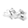 Sterlingsilber Hüpfendes Häschen Ohrstecker