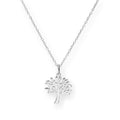 Sterlingsilber 45,5 cm Eichenbaum Halskette