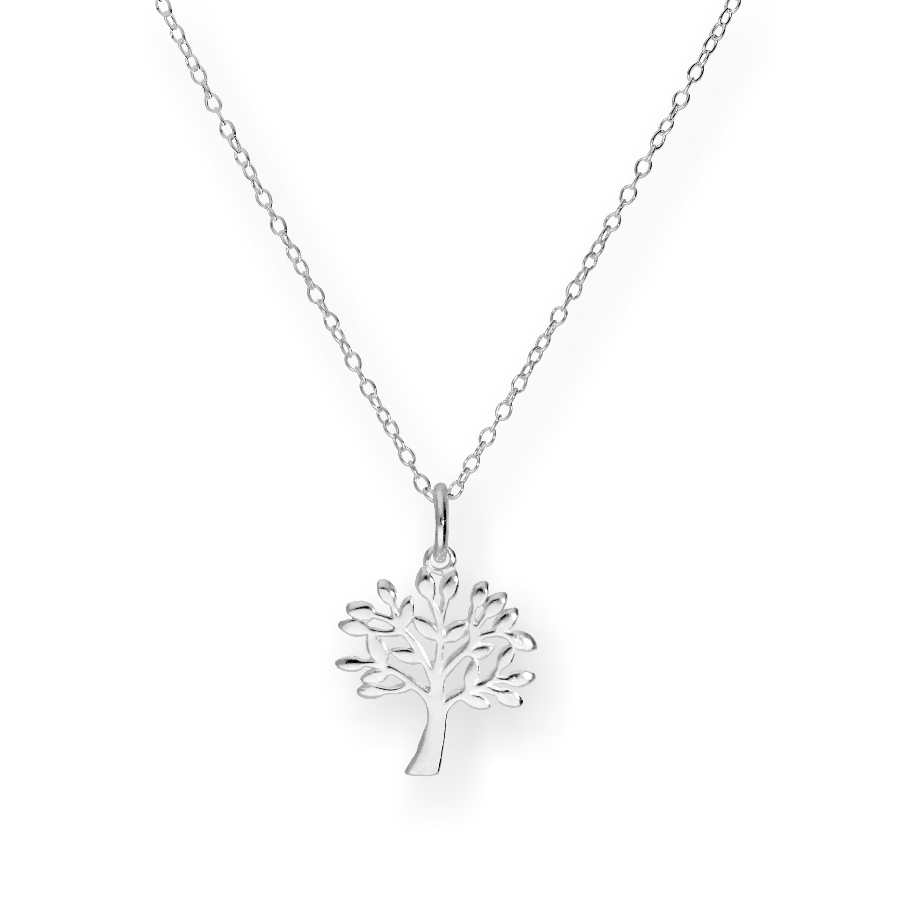 Sterlingsilber 45,5 cm Eichenbaum Halskette