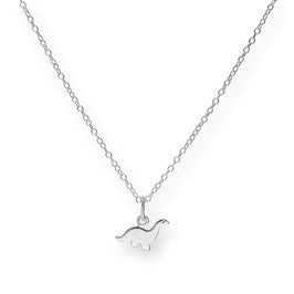 Klein Sterlingsilber 45,5 cm Dinosaurier Halskette