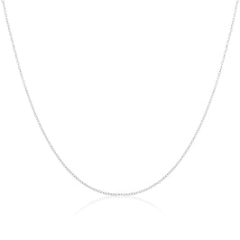 Sterlingsilber Belcher Kette 14 - 22 Zoll