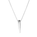Sterlingsilber Kralle Halskette an 56 cm Kette