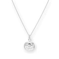 Sterlingsilber Kürbis Anhänger Halskette 40,5 - 56 cm