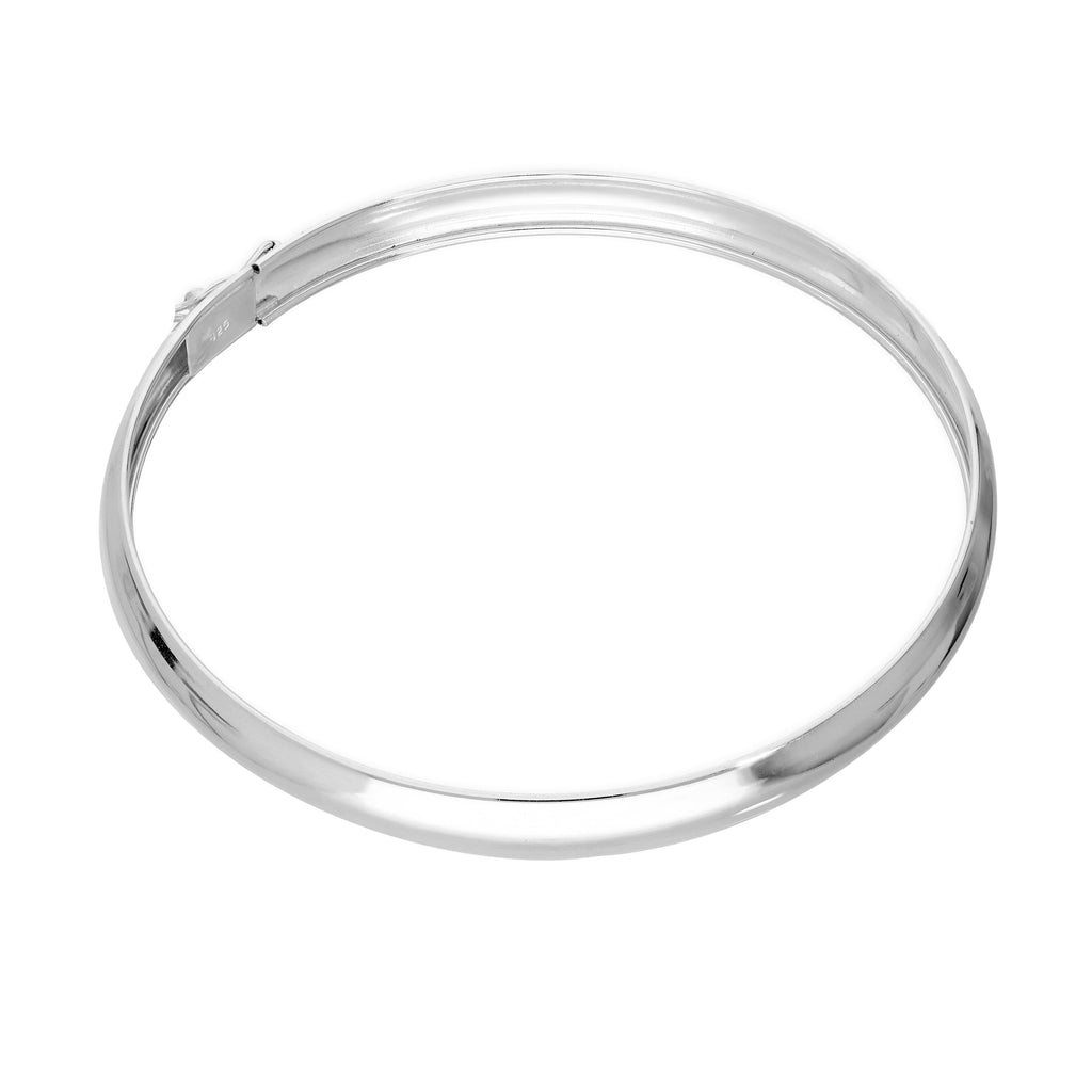 Sterlingsilber 65 mm Erwachsene Scharnier Armreif
