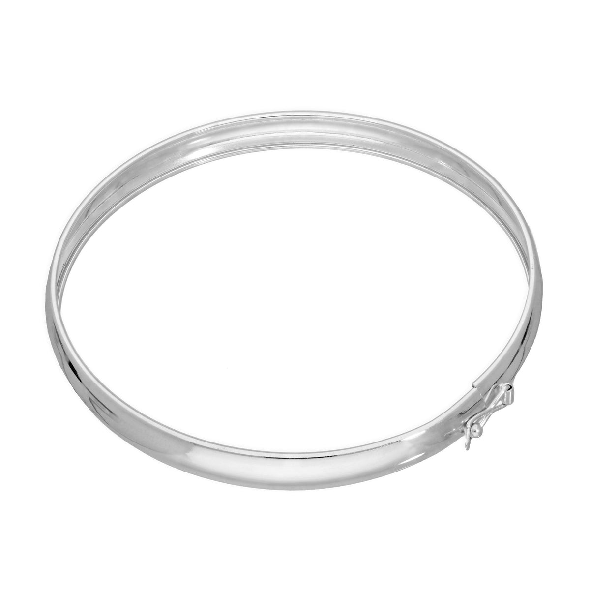 Sterlingsilber 65 mm Erwachsene Scharnier Armreif
