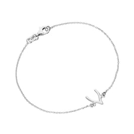 Sterlingsilber Wünschelrute 18 cm Armband