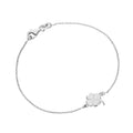 Sterlingsilber 4 - Blatt Kleeblatt 18 cm - Armband