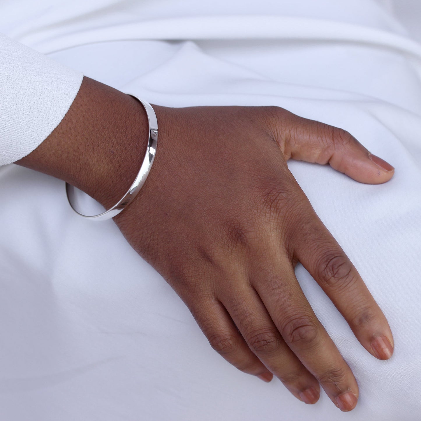 Sterlingsilber Gravierbar 67mm Armreif