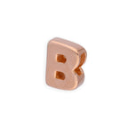 Roségold plattierter Sterlingsilber Alphabet Buchstaben-Anhänger A - Z