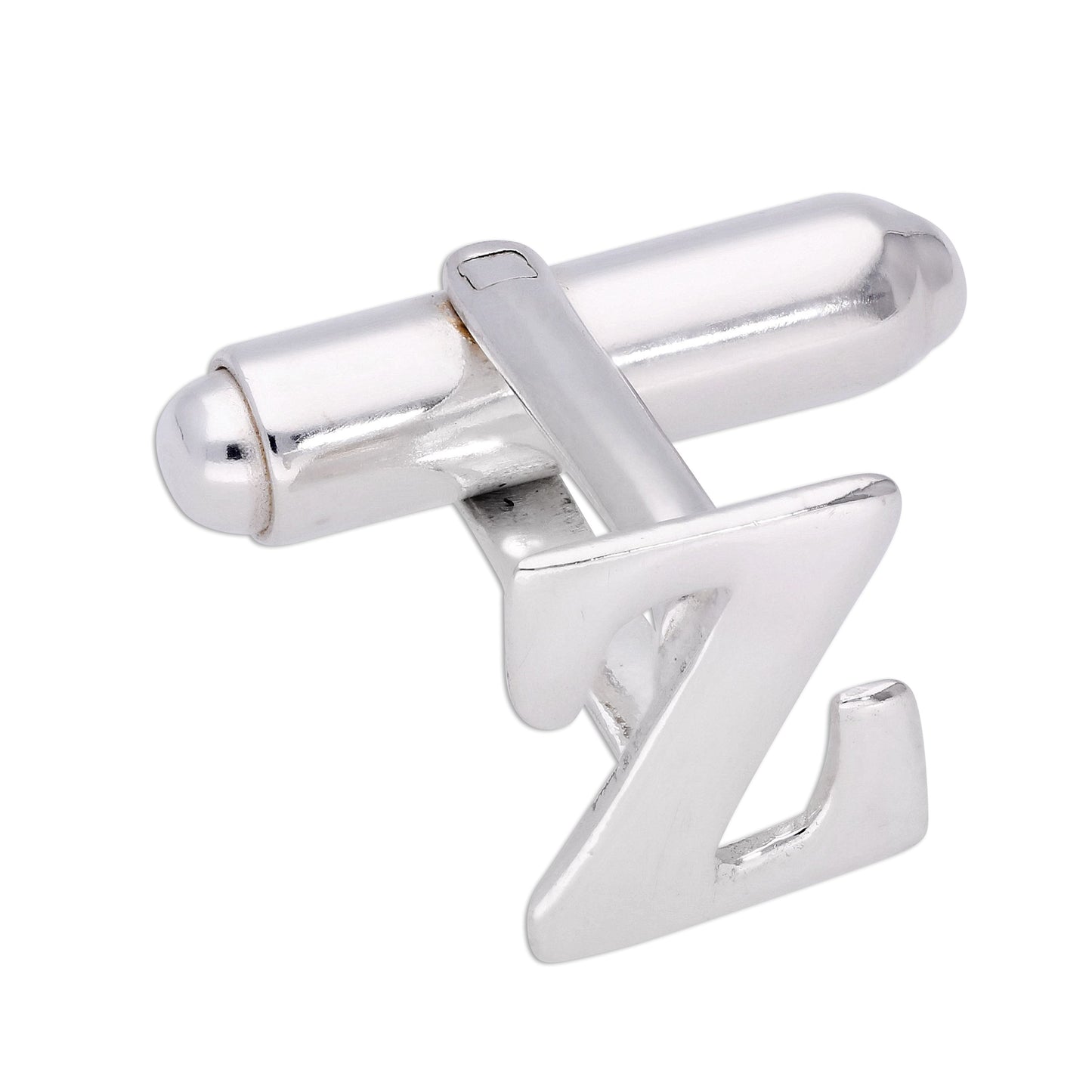 Sterling Silber Buchstaben-Manschettenknöpfe A - Z