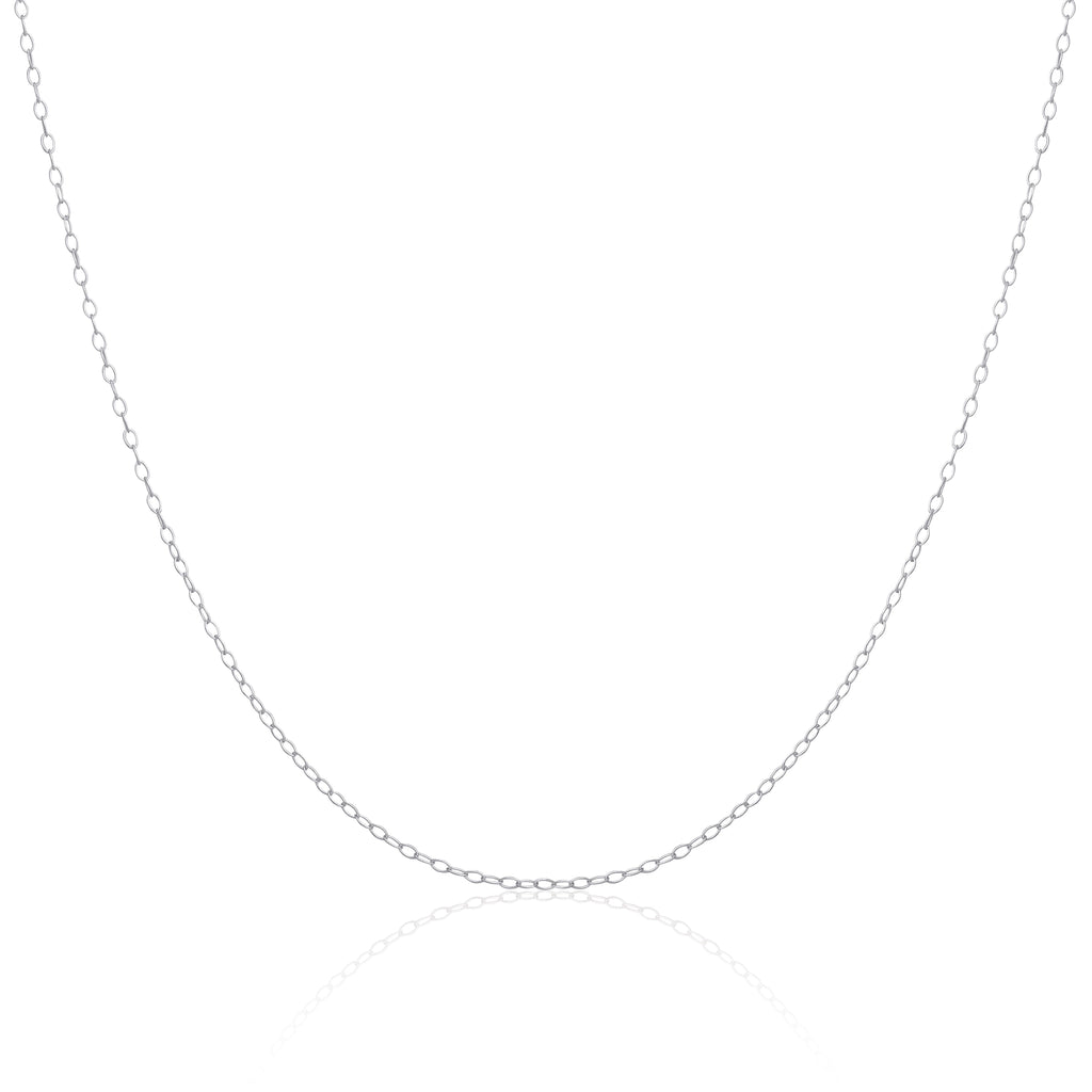 Sterlingsilber Trace-Kette, 14–28 Zoll