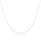 Sterlingsilber Trace-Kette, 14–28 Zoll