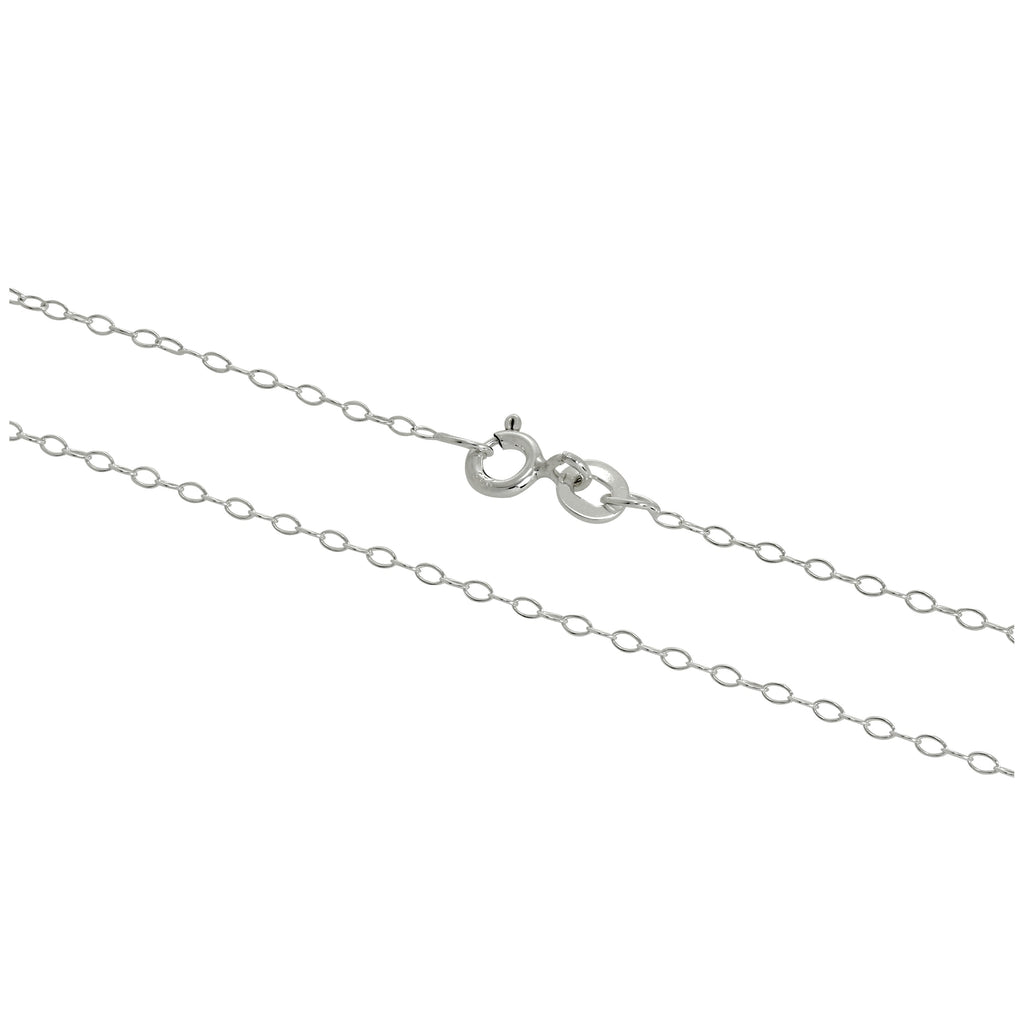 Sterlingsilber Trace-Kette, 14–28 Zoll