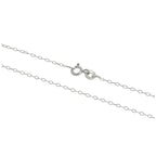 Sterlingsilber Trace-Kette, 14–28 Zoll